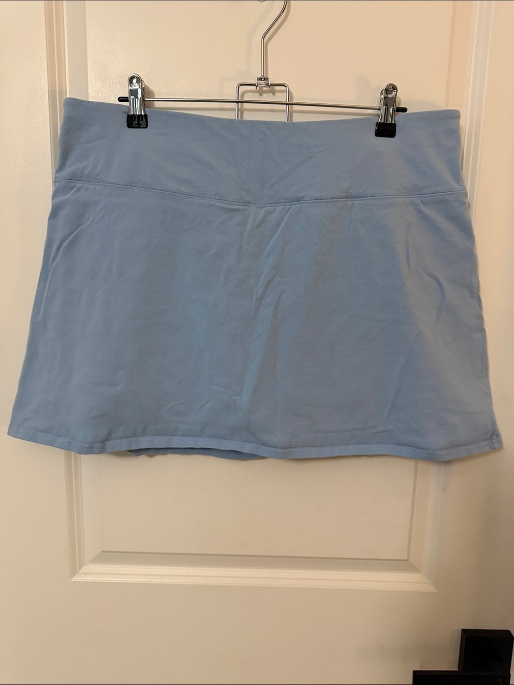 Hollister Pastel Blue Athletic Mini Skirt